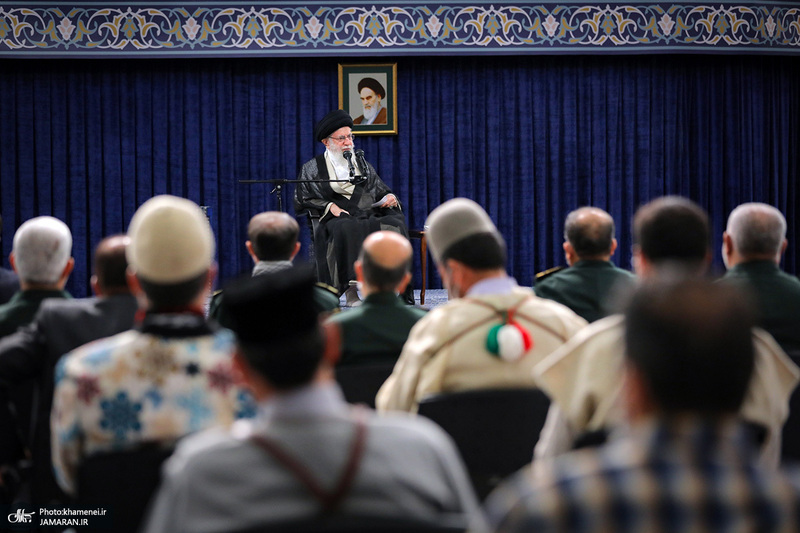 دیدار دست‌اندرکاران کنگره شهدای جامعه عشایری کشور با رهبر معظم انقلاب