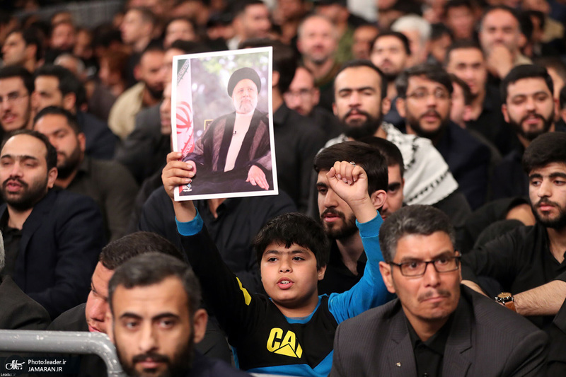 مراسم بزرگداشت رئیس‌جمهور شهید و همراهان گرامی ایشان با حضور رهبر انقلاب