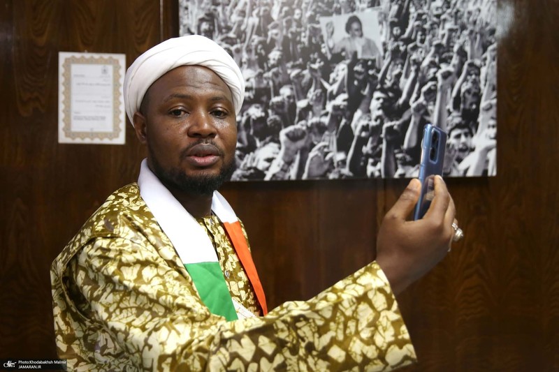 بازدید جمعی از علما کشور آفریقا از جماران