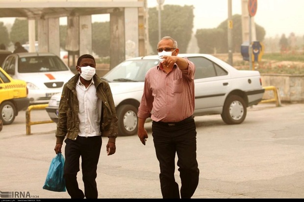 شادگان بیشترین غلظت گردو غبار را  در استان دارد