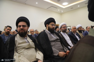 مراسم افتتاح حسینیه آیت الله العظمی بروجردی (ره) در شهر سامرا
