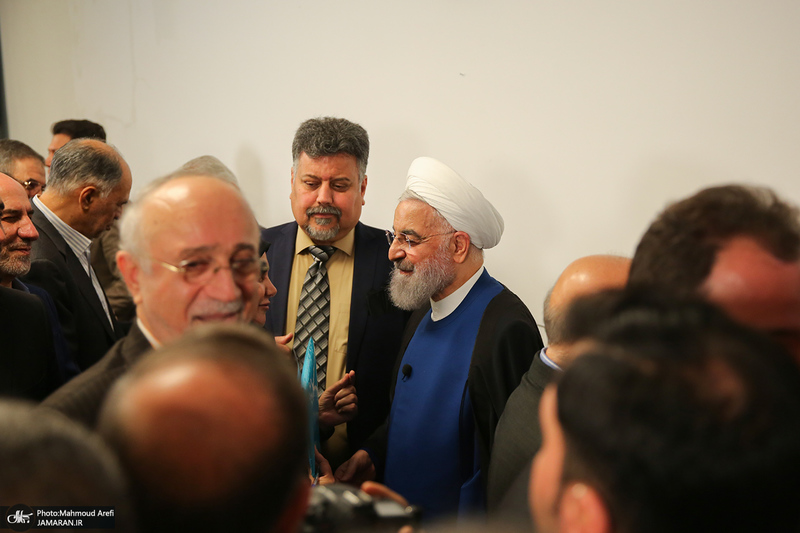 دیدار نوروزی سیاسیون با حسن روحانی