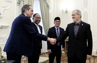 پزشکیان در دیدار جمعی از شرکت‌کنندگان نشست وزرای آموزش عالی کشورهای اسلامی (1)