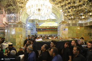 مراسم تشییع و خاکسپاری آیت الله حسن صانعی (ره) در قم