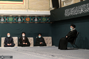 مراسم عزاداری شام شهادت حضرت فاطمه‌ زهرا (س) در حسینیه امام خمینی