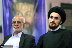 دیدار جمعی از جانبازان واقعه هفتم تیر با سید حسن خمینی