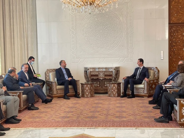 امیرعبداللهیان در دیدار با بشار اسد: به زودی به مذاکرات وین باز می گردیم