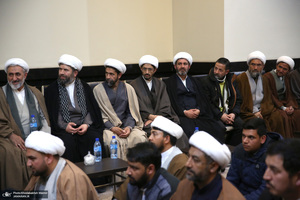 دیدار جمعی از طلاب پاکستانی با سید حسن خمینی