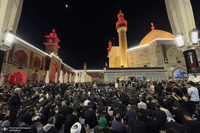 هم قدم با زائران اباعبدالله الحسین (ع)؛ حرم امیر المومنین (ع)