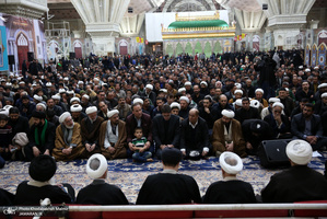 مراسم عزاداری شب شهادت حضرت زهرا (س) در حرم امام خمینی