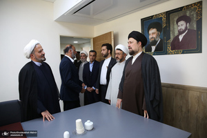 بازدید سید حسن خمینی از موسسه تنظیم و نشر آثار امام خمینی (س)