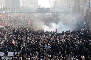حضور میلیون ها تهرانی در تشییع پیکر مطهر سردار قاسم سلیمانی - 4