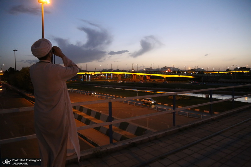 استهلال ماه مبارک رمضان 1400 در قم