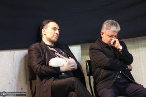 مراسم عزاداری به مناسبت سالروز شهادت امام جعفر صادق(ع) در حسینیه جماران