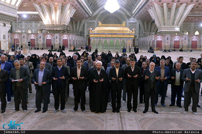 تجدید میثاق کارکنان سازمان نهضت سوادآموزی با آرمان های حضرت امام(س)