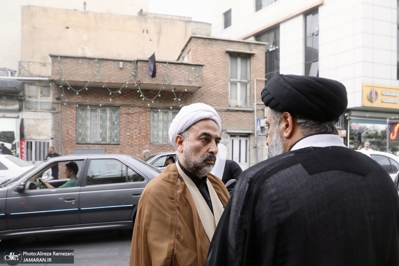 مراسم ختم مادر رسول صدرعاملى