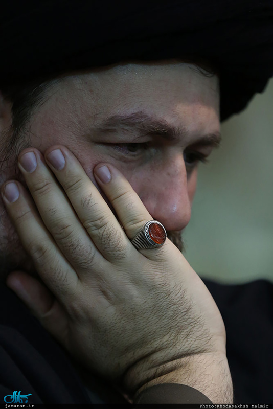 عزاداری شب شهادت حضرت فاطمه زهرا(س) در حرم مطهر امام خمینی(ره)