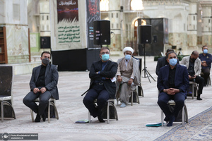 دیدار سرپرست و کارکنان موسسه تنظیم و نشر آثار امام خمینی(س) با سید حسن خمینی