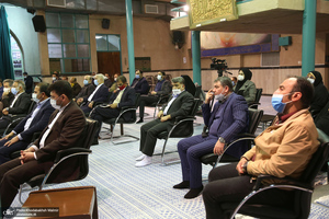 دیدار دبیر کل و اعضای حزب مردم سالاری با سید حسن خمینی