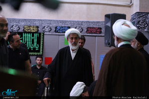 مراسم عزاداری شب تاسوعای حسینی در محضر استاد امجد 