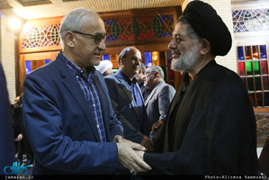 مراسم ختم مادر حجت الاسلام و المسلمین محتشمی پور در مسجد نور-2