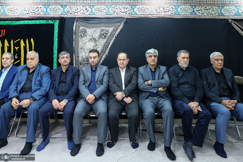 مراسم عزاداری حضرت اباعبدالله الحسین (ع) در منزل حسن روحانی