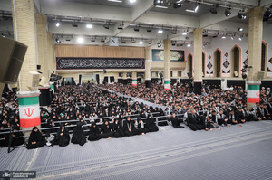 عزاداری هیئت‌های دانشجویی به مناسبت اربعین در حسینیه امام خمینی