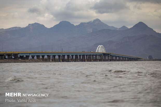 تراز دریاچه ارومیه ۶۵ سانتیمتر افزایش یافت