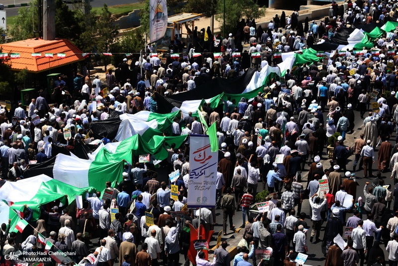 راهپیمایی باشکوه روز جهانی قدس در قم - 6