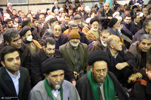 مراسم سالگرد رحلت آیت‌الله سید محمد موسوی بجنوردی در حسینیه جماران  -2