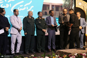 مراسم تجلیل از ورزشکارانشهرستان خمین