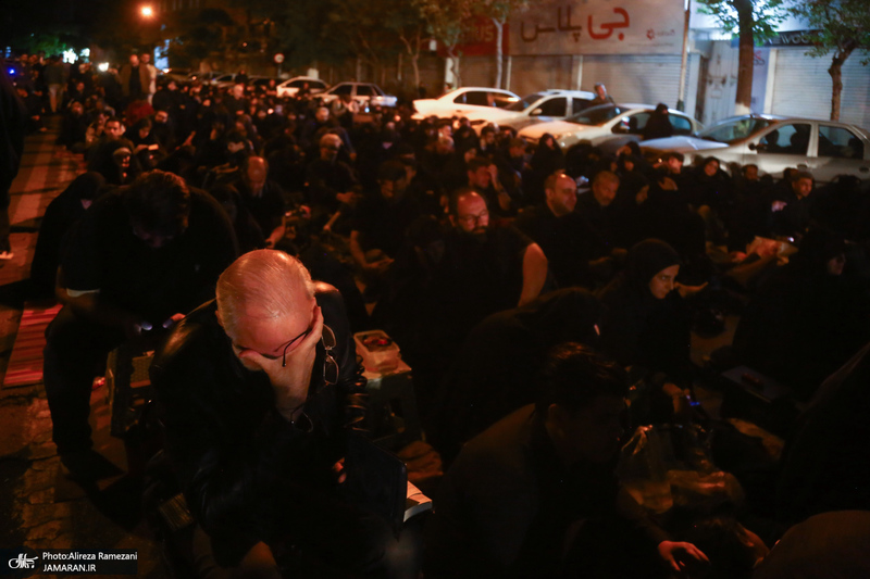 مراسم شب بیست و یکم ماه مبارک رمضان در حسینیه همدانیها