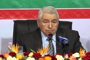 ظاهر شدن رئیس جمهور موقت الجزایر برای نخستین بار پس از یک ماه