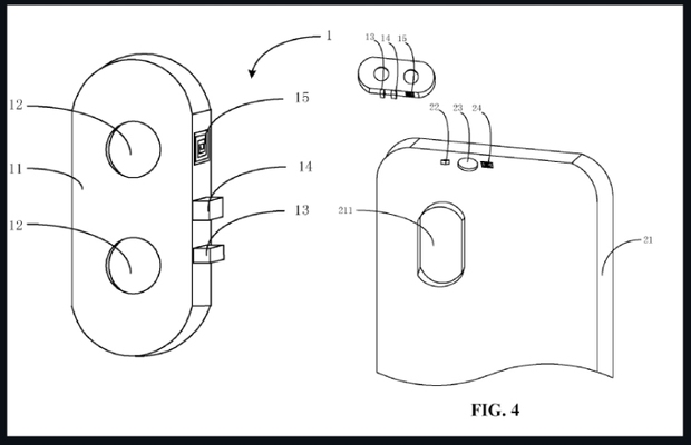 گواهی ثبت اختراع برای دوربین جداشونده شیائومی
