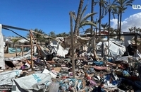 حمله اسرائیل به چادرهای آوارگان در غزه و شهادت 3 فلسطینی  (4)