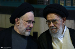 مراسم بزرگداشت آیت الله حسن صانعی (ره) در حسینیه جماران -2