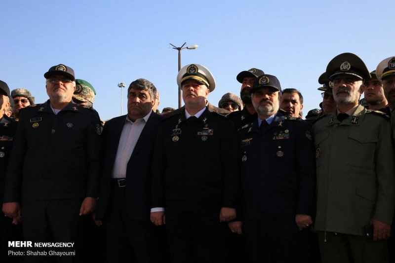 تشییع شهدای حادثه سقوط بوئینگ ۷۰۷