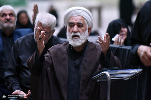 مراسم عزاداری ظهر عاشورا در حرم مطهر امام خمینی