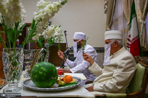 مراسم بزرگداشت امام خمینی (س) در آدریان زرتشتیان