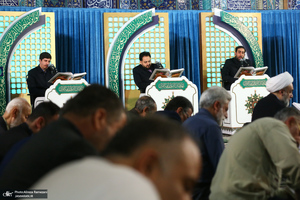 محفل انس با قرآن کریم در حرم مطهر حضرت عبدالعظیم حسنی (ع)