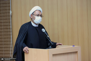 مراسم تودیع و معارفه سرپرست موسسه تنظیم و نشر آثار امام خمینی(س) نمایندگی قم