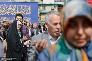 مراسم تحويل سال در آستان حضرت امام زاده صالح (ع)