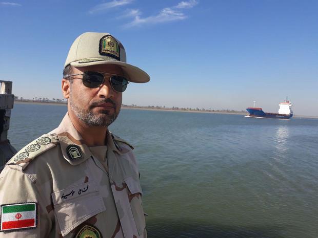 توقیف شناور حامل قهوه قاچاق در اروندرود