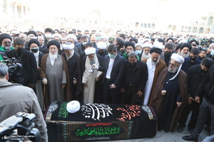 مراسم تشییع آیت الله العظمی صافی گلپایگانی (ره) در قم - 2