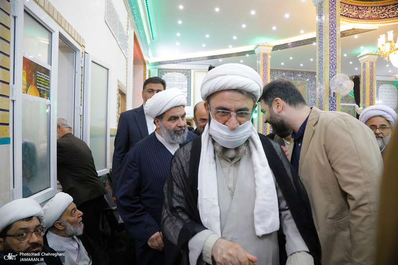 مراسم ختم همسر شهید آیت الله سید مصطفی خمینی (ره) -1