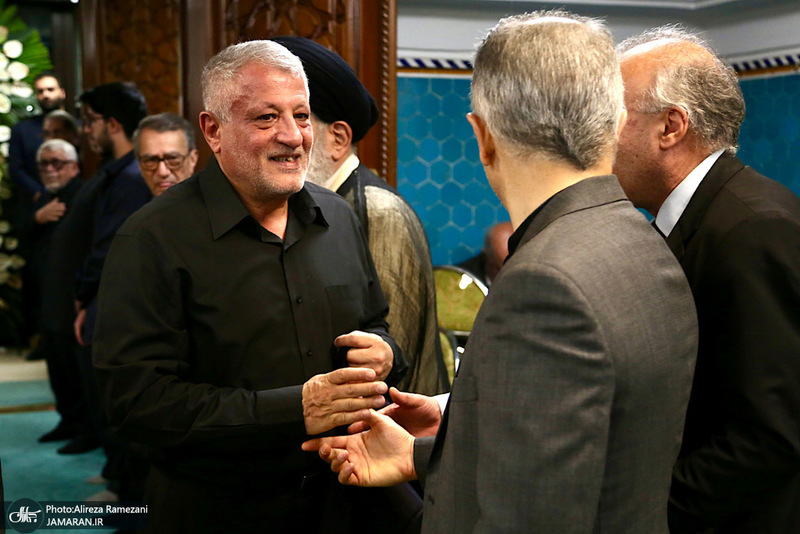 مراسم ختم برادر مرحوم آیت الله هاشمی رفسنجانی (ره)