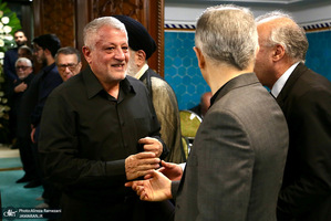 مراسم ختم برادر مرحوم آیت الله هاشمی رفسنجانی (ره)