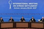 امضای سند «ایجاد مناطق کاهش تنش در سوریه» در نشست پایانی آستانه چهار