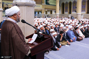 دیدار جمعی از مبلغان و طلاب حوزه‌های علمیه سراسر کشور با رهبر معظم انقلاب