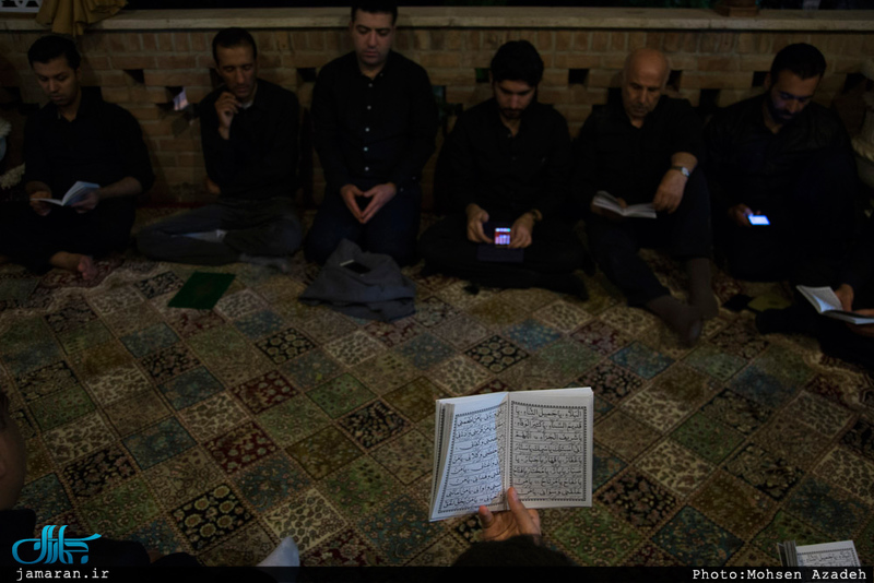 مراسم احیای شب بیست و سوم ماه مبارک رمضان در منزل صادق خرازی